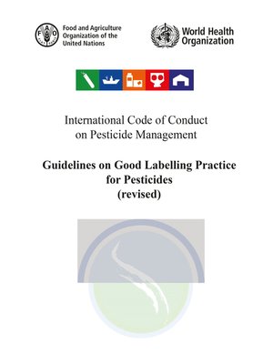 cover image of International Code of Conduct on Pesticide Management